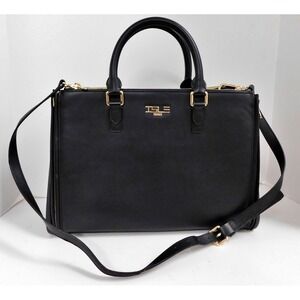 Isle Miami The Daily Tote Bag in‎ Black Leather $398rt